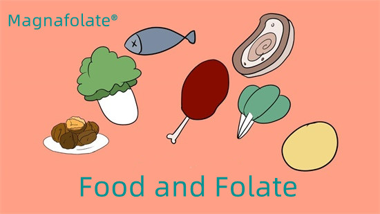 ອາຫານ ແລະ folate L Methylfolate calcium